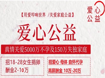 五常捐卵助孕生子 爱心志愿者招募